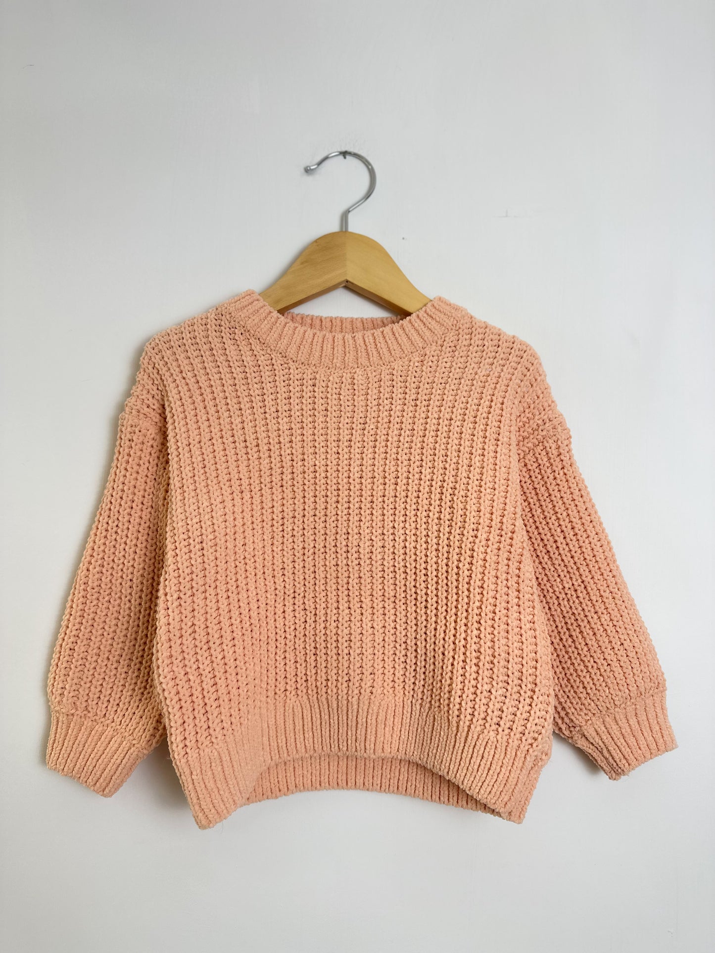 custom PEACH sweater