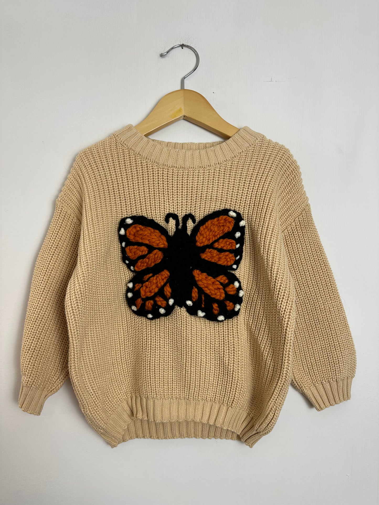 monarch sand sweater- 2-3T
