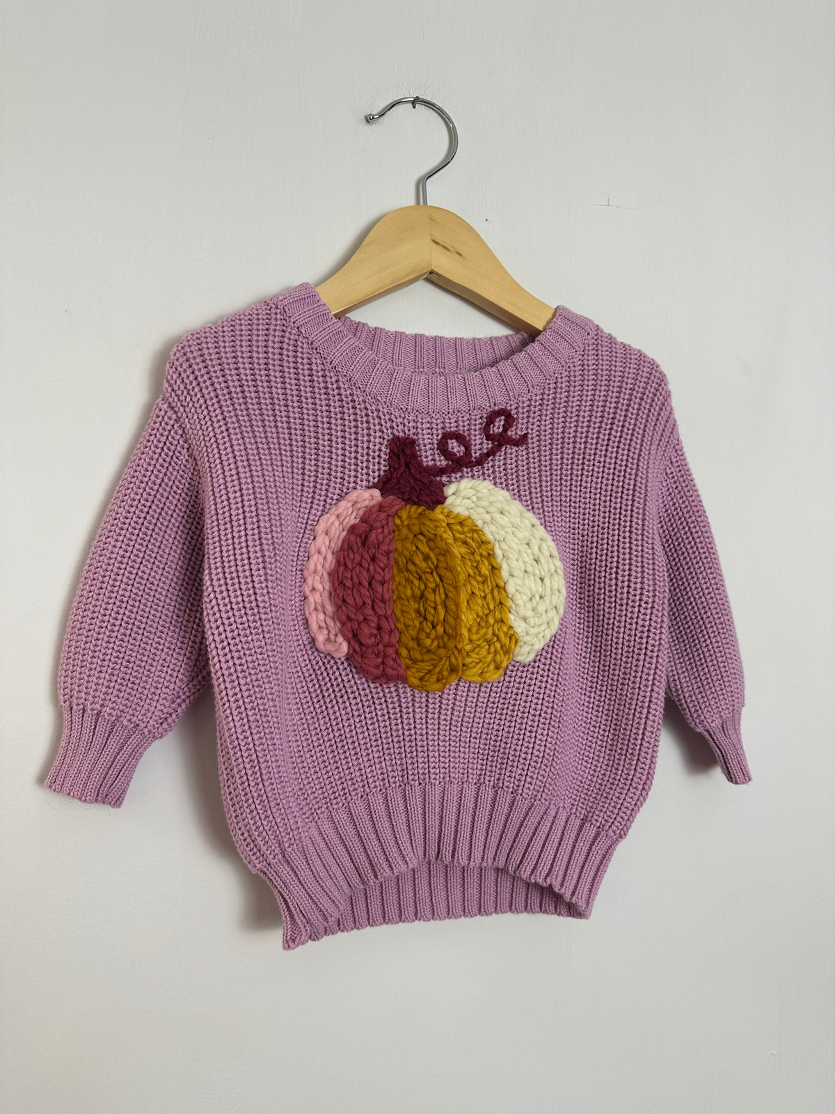RTS 3-6 mo orchid- pumpkin