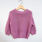 custom ORCHID knit sweater