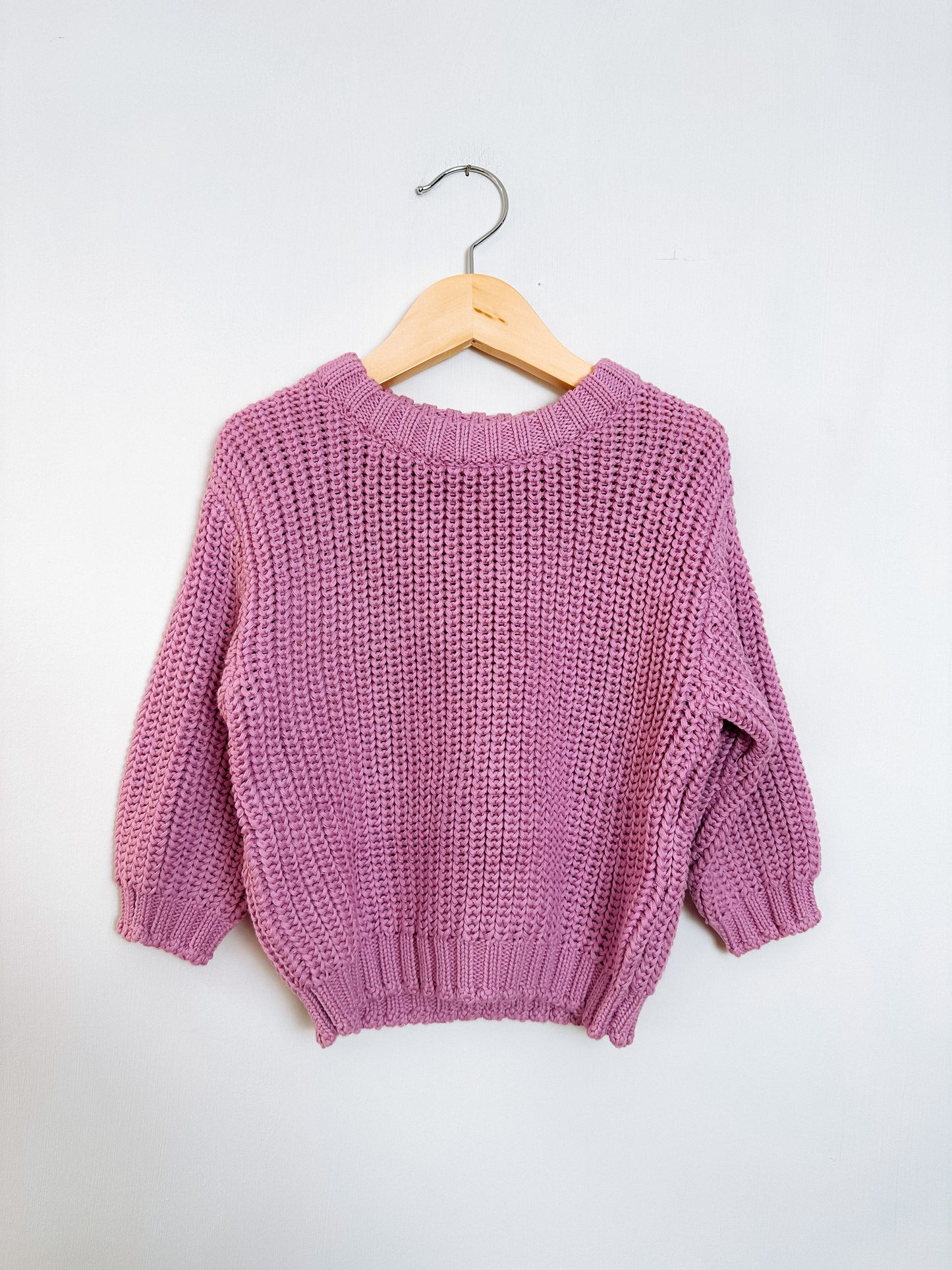 custom ORCHID knit sweater