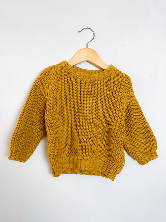 custom DIJON knit sweater