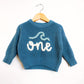 RTS 6-12 months tide sweater w/ one + wave