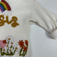 “big sis” white sweater- 5/6 years