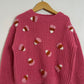RTS 5-6 years pink- candy corn