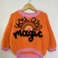 RTS 12-24 mo. sherbet sweater “magic”