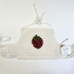 RTS 7/8 years crocheted top w/ strawberry