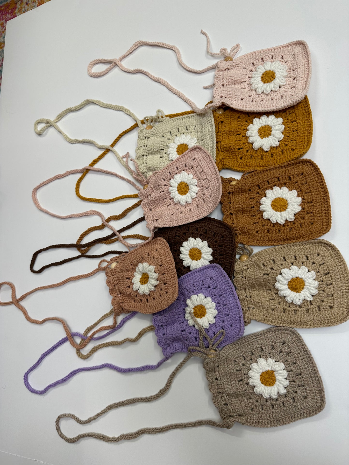 Flower coin purses