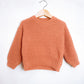 custom ROSE GOLD hand embroidered sweater
